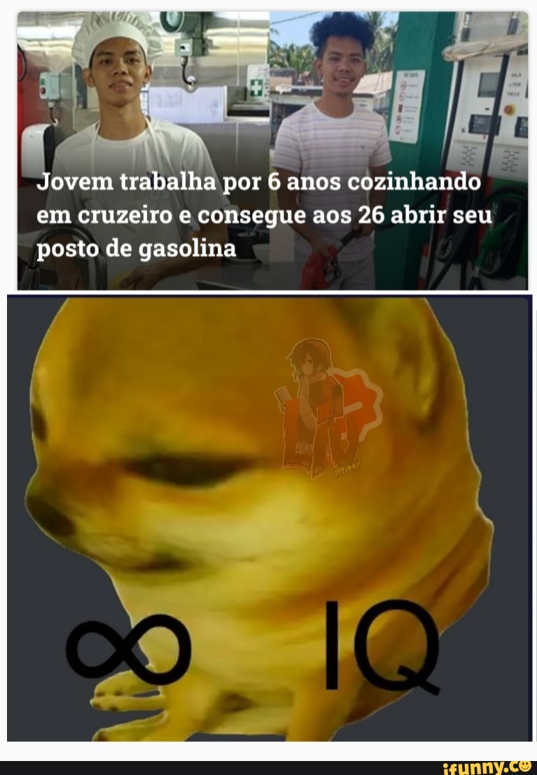 Jovem trabalha por 6 anos cozinhando em cruzeiro e consegue aos 26 abrir seu posto de gasolina