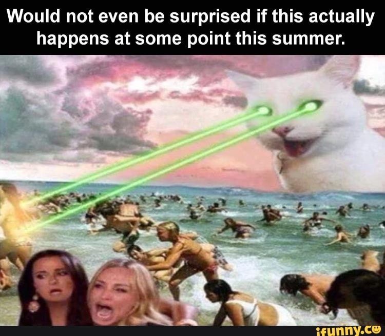 Would not even be surprised if this actually
happens at some point this summer.