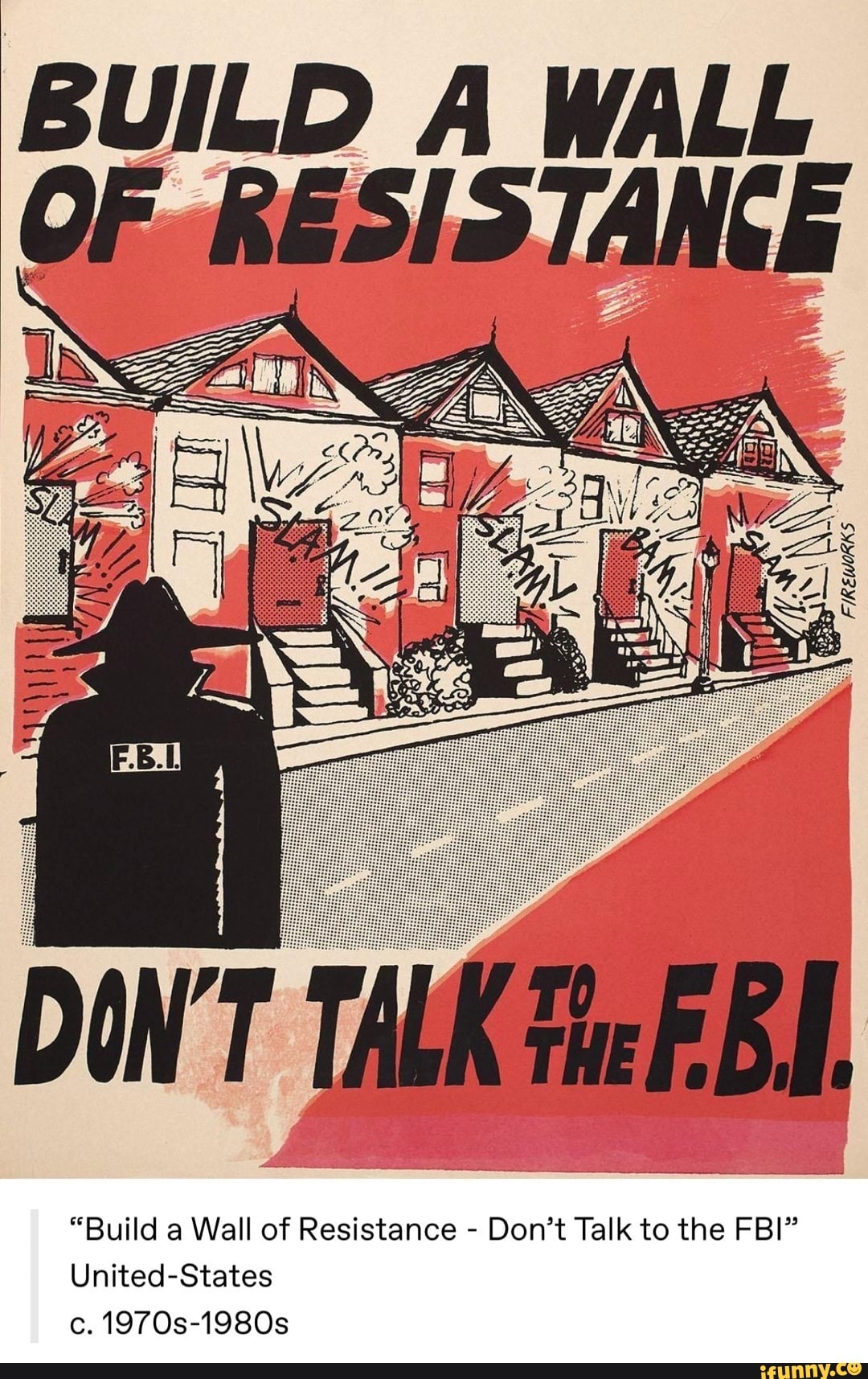 BUILD A WALL OF RESISTANGE FIREWORKS "Build a Wall of Resistance Don