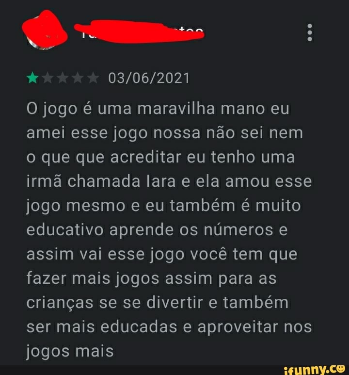 Eu não sei fazer joguinhos