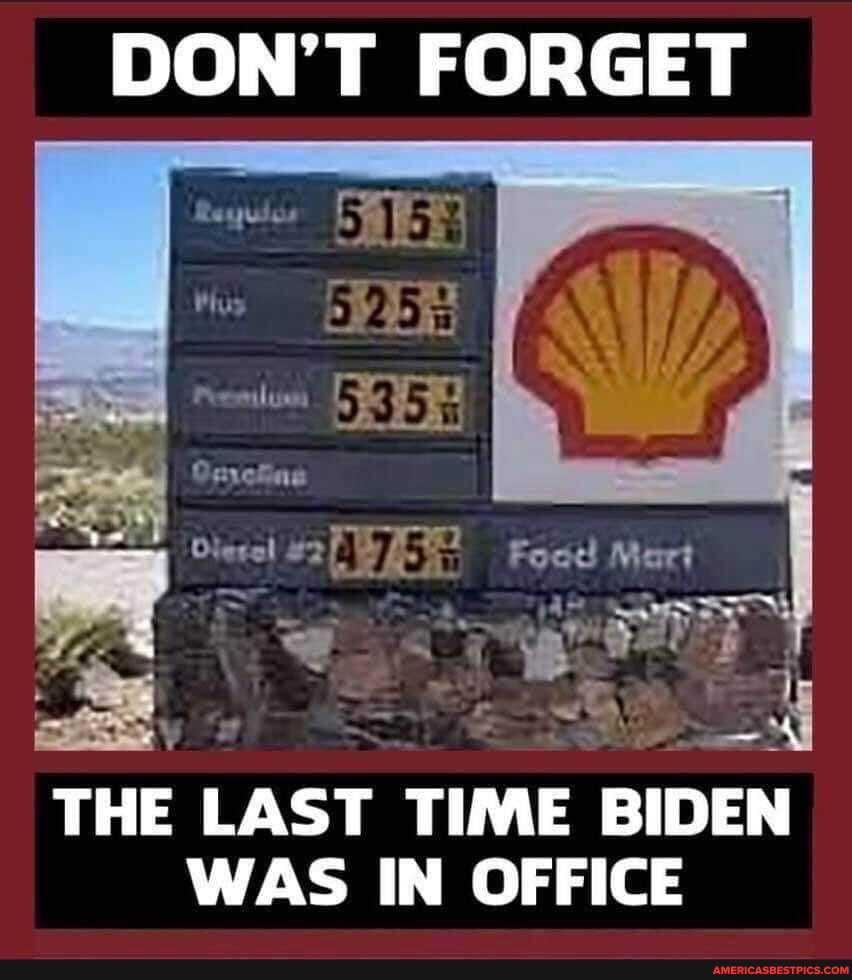 DON'T FORGET
BOOBs
THE LAST TIME BIDEN WAS IN OFFICE