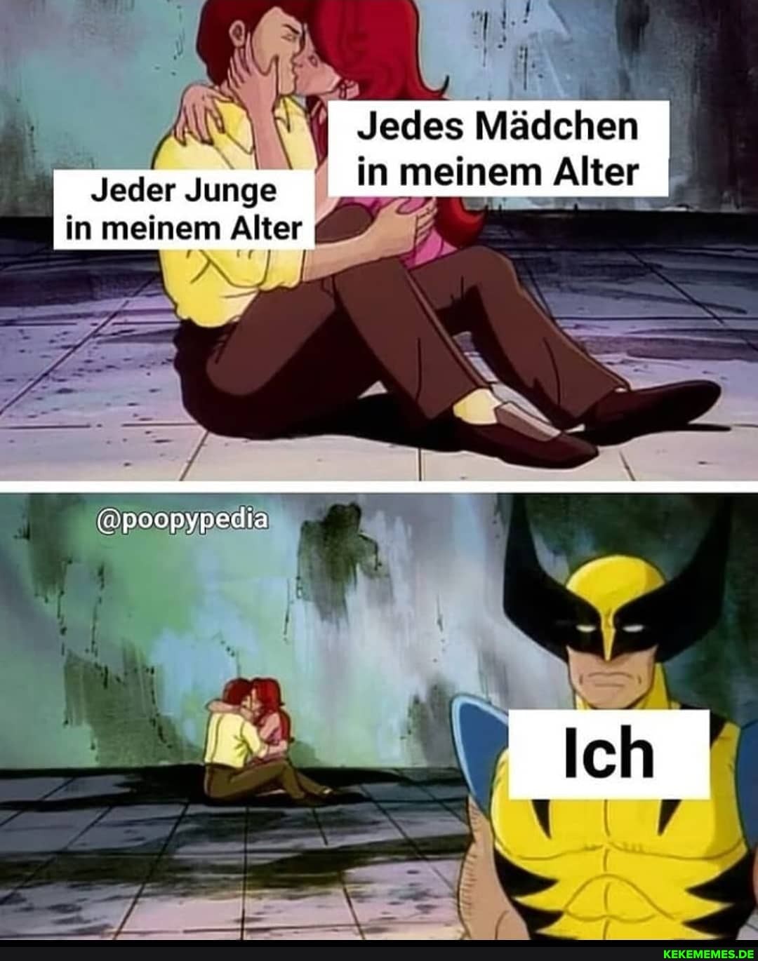 Jedes Mädchen in meinem Alter
Jeder Junge in meinem Alter
