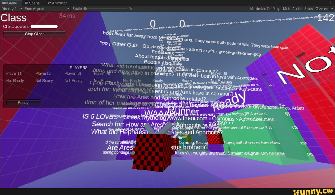 Game Scene Animator Display1 Free Aspect Scale @ Scale 1% Maximize On ...