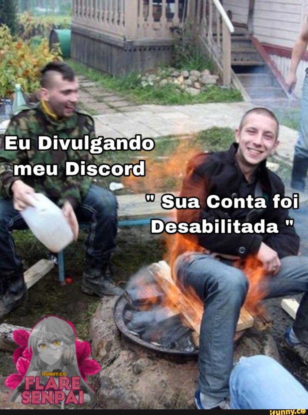 Eu Divulgando meu Discord
" Sua Conta foi
Desabilitada
RN
NA,