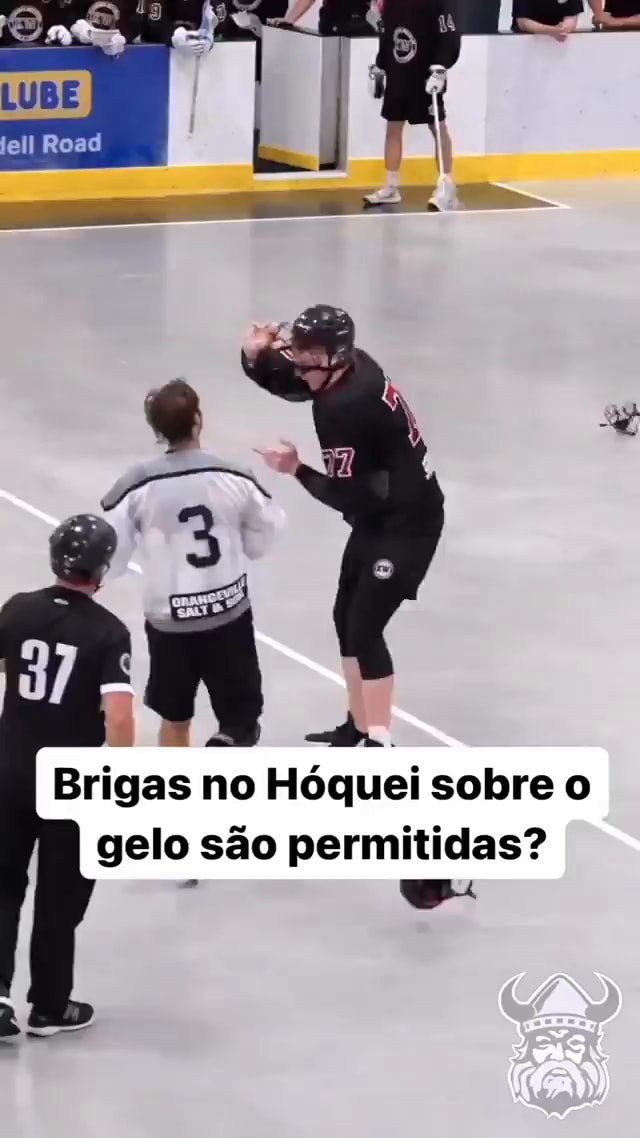 Jogo de hóquei começa com 3 brigas no 1º segundo; vídeo, outros esportes