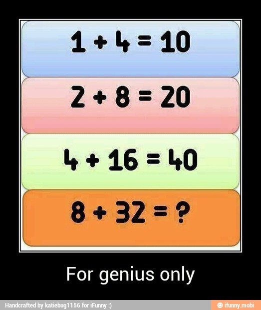 For genius only - For genius only