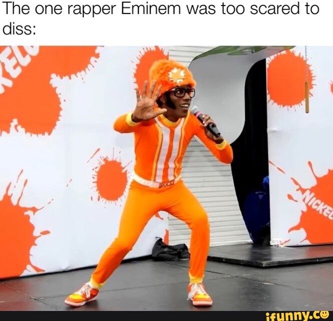 The one rapper Eminem was too scared to diss: - iFunny