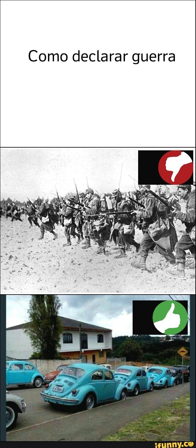 Como declarar guerra