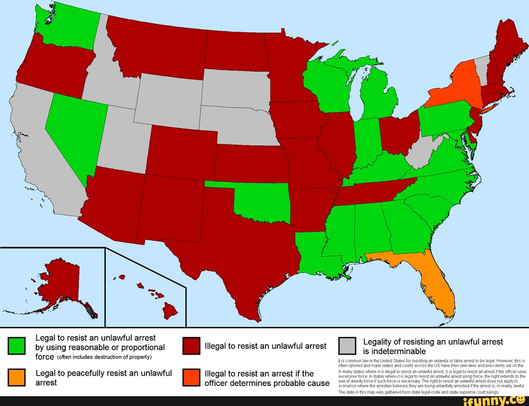 Okay, Guys, What The Fuck? - Legal To Resist An Unlawful Arrest By ...