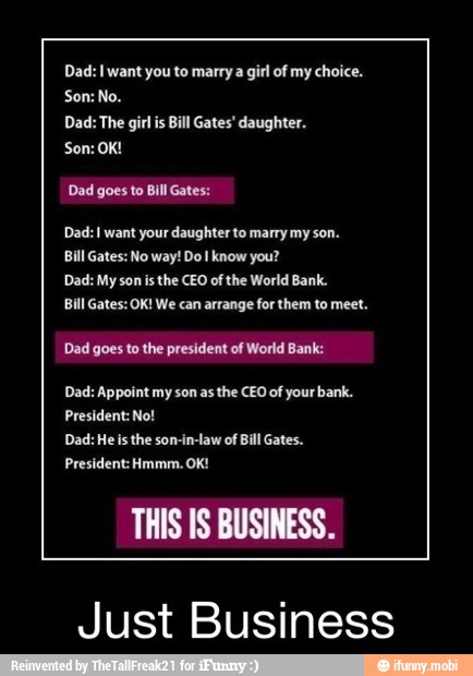 IS
Just Business