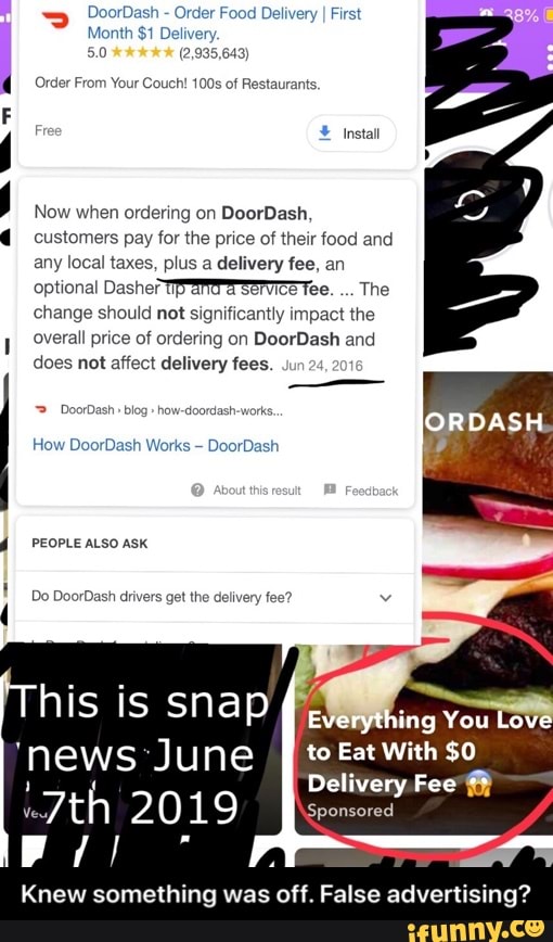 Now When Ovdenng On Doordash Customers Pay Cm Me Pnce Of