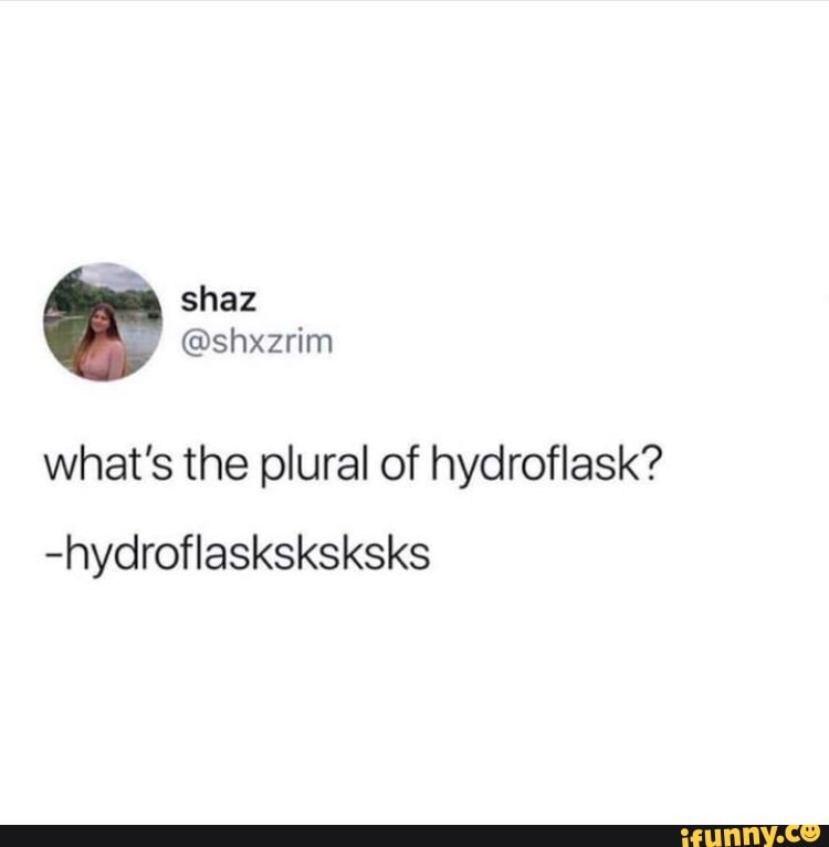 hydro flask plural