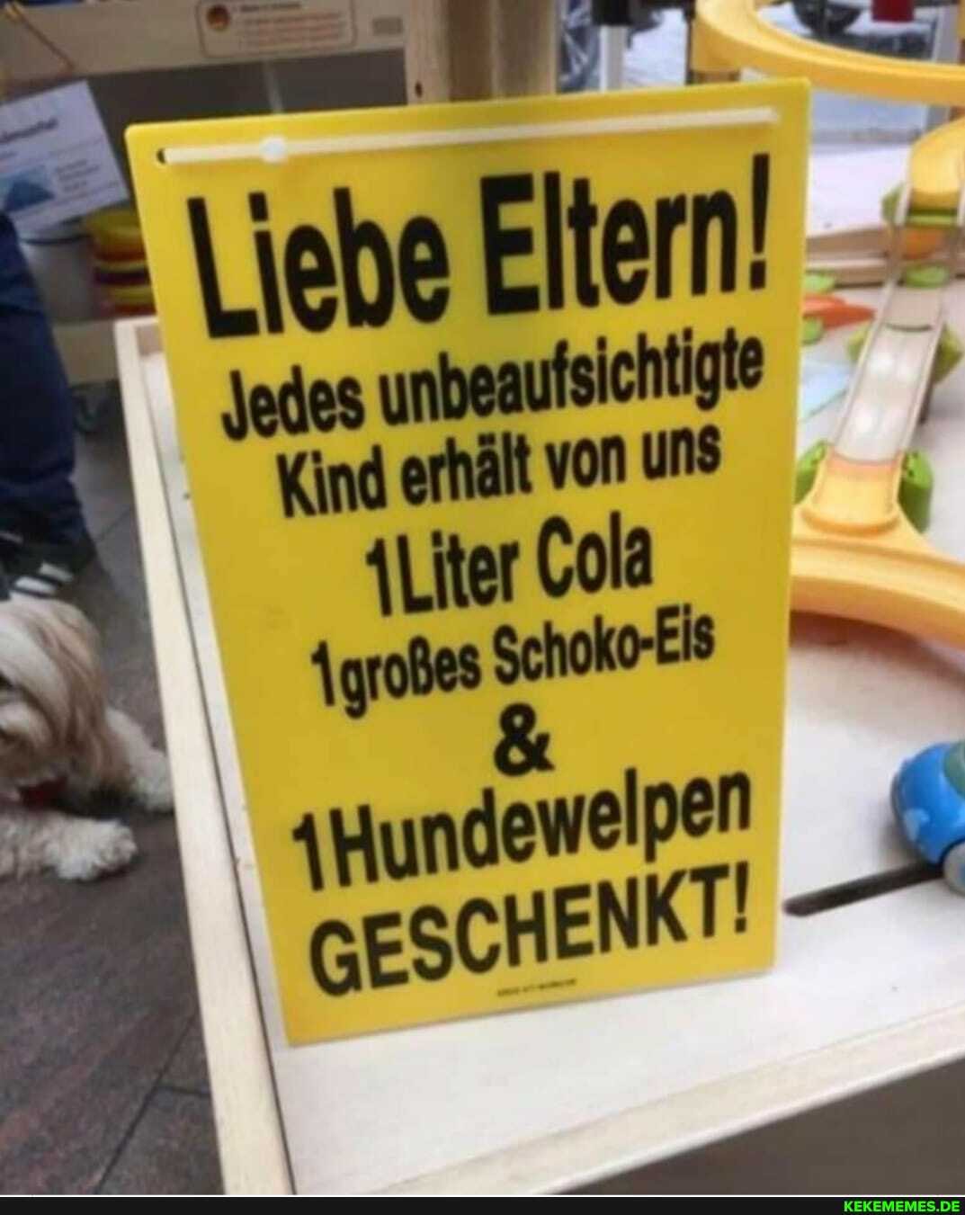 ff
in
Col
{ gotes Schobo-Es
{Hundewelpen
CESCHENKT KT!