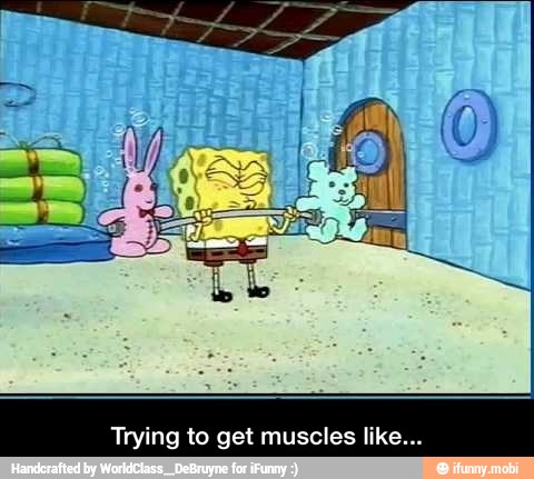 Trying to get muscles like... - Trying to get muscles like...