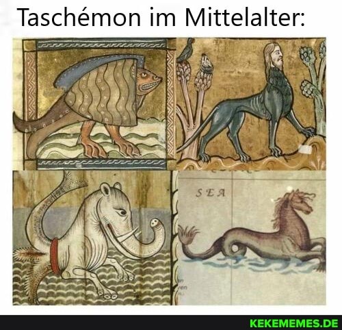 Taschemon im Mittelalter: