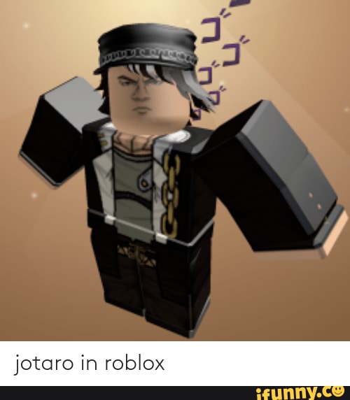 Jojo shirt roblox