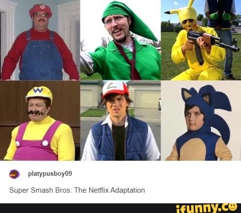 Super Smash Bros: The Netflix Adaptation - IFunny