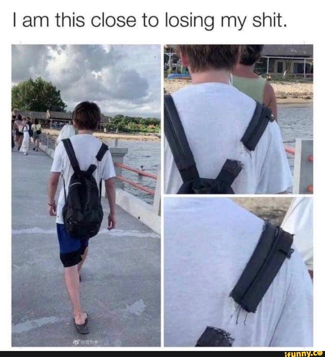 I am this close to losing my shit.