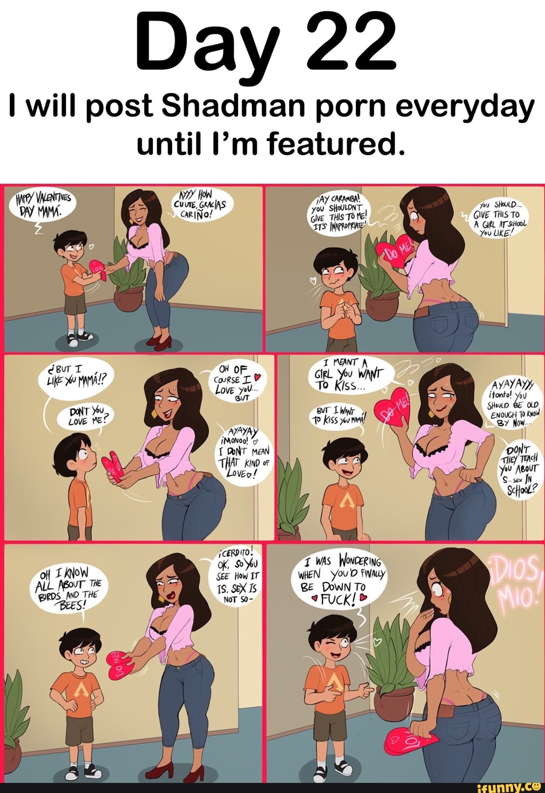 Shadman aunt comic