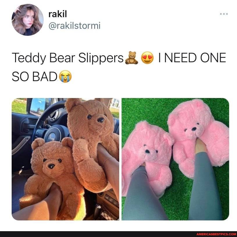 @rakilstormi
Teddy Bear Slippers @ I NEED ONE SO BAD@