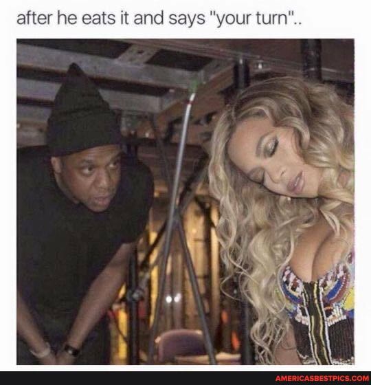 after he eats it and says "your turn".