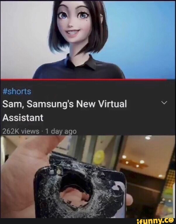 Shorts Sam Samsung S New Virtual Assistant 262k Views 1 Day Ago