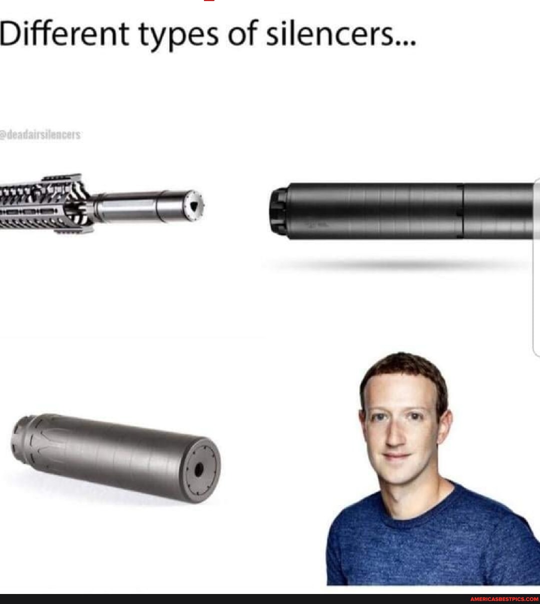 Different types of silencers... America’s best pics and videos