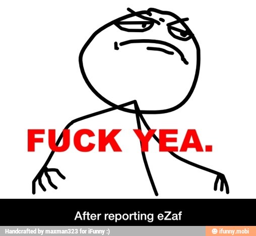 After reporting eZaf - After reporting eZaf