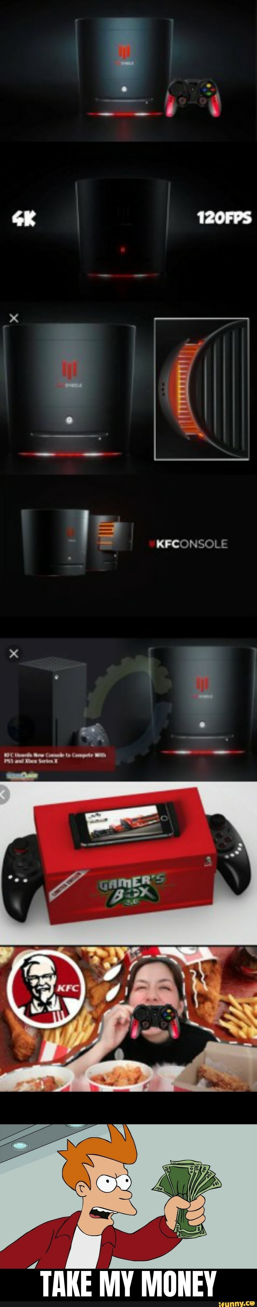 kfc, kfconsole, kfcconsole, chicken, chickenconsole, consolewars, consoles, console, consolepeasants, consolemasterrace, consolegaming, ps4, ps5, playstation5, xboxone, xbox1x, switch, takemymoney, gamingmemes