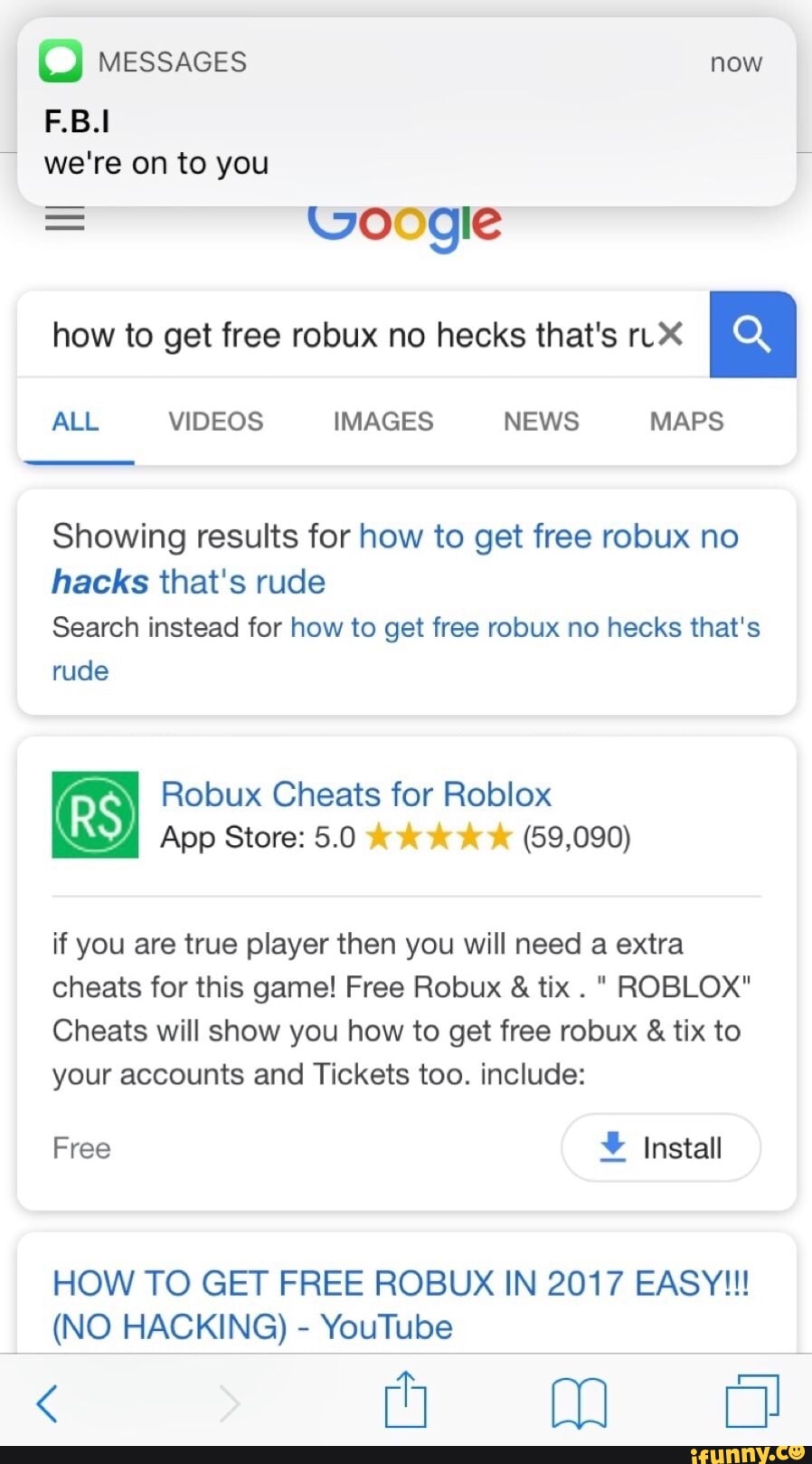 We Re On To You D Messages Now How To Get Free Robux No Hecks That S Rlx Showing Results For How To Get Free Robux No Hacks That S Rude Search Instead For How - the truth about tix roblox youtube