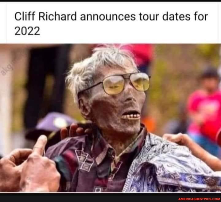Cliff Richard announces tour dates for 2022 