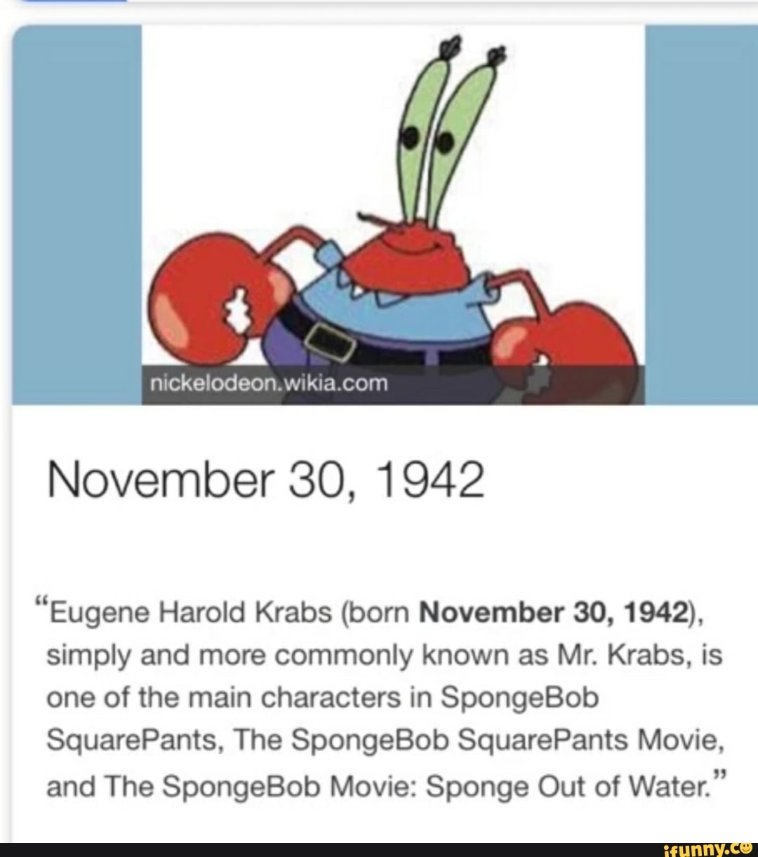 Harold krabs eugene SpongeBob SquarePants