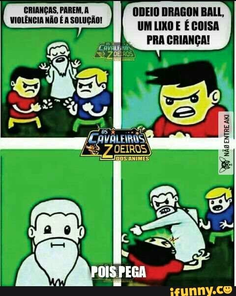 UM LIXO E É COISA
PRA CRIANÇA!