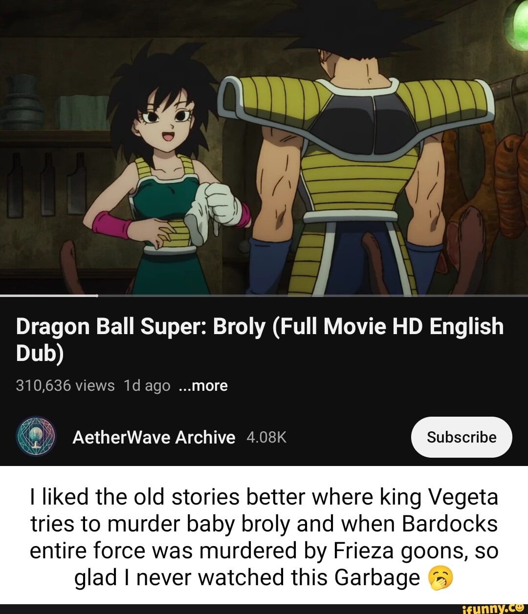 Dragon ball broly discount movie english dub