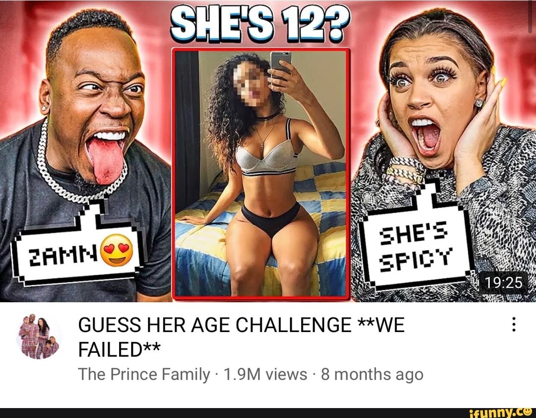 Instrument Senatet grave SHE'S 12? GUESS HER AGE CHALLENGE **WE FAILED** The Prince Family - 1.9M  views 8 months ago - )