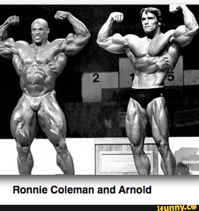 Ronnie Coleman And Arnold