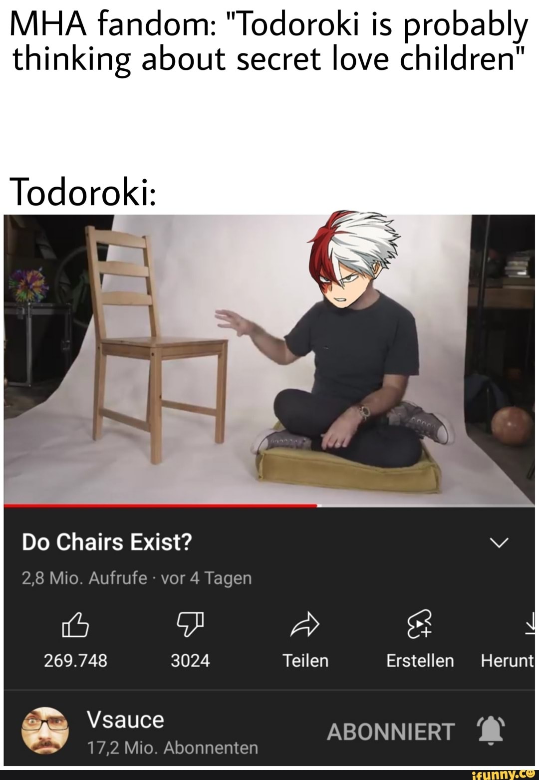 MHA fandom "Todoroki is probably thinking about secret love children