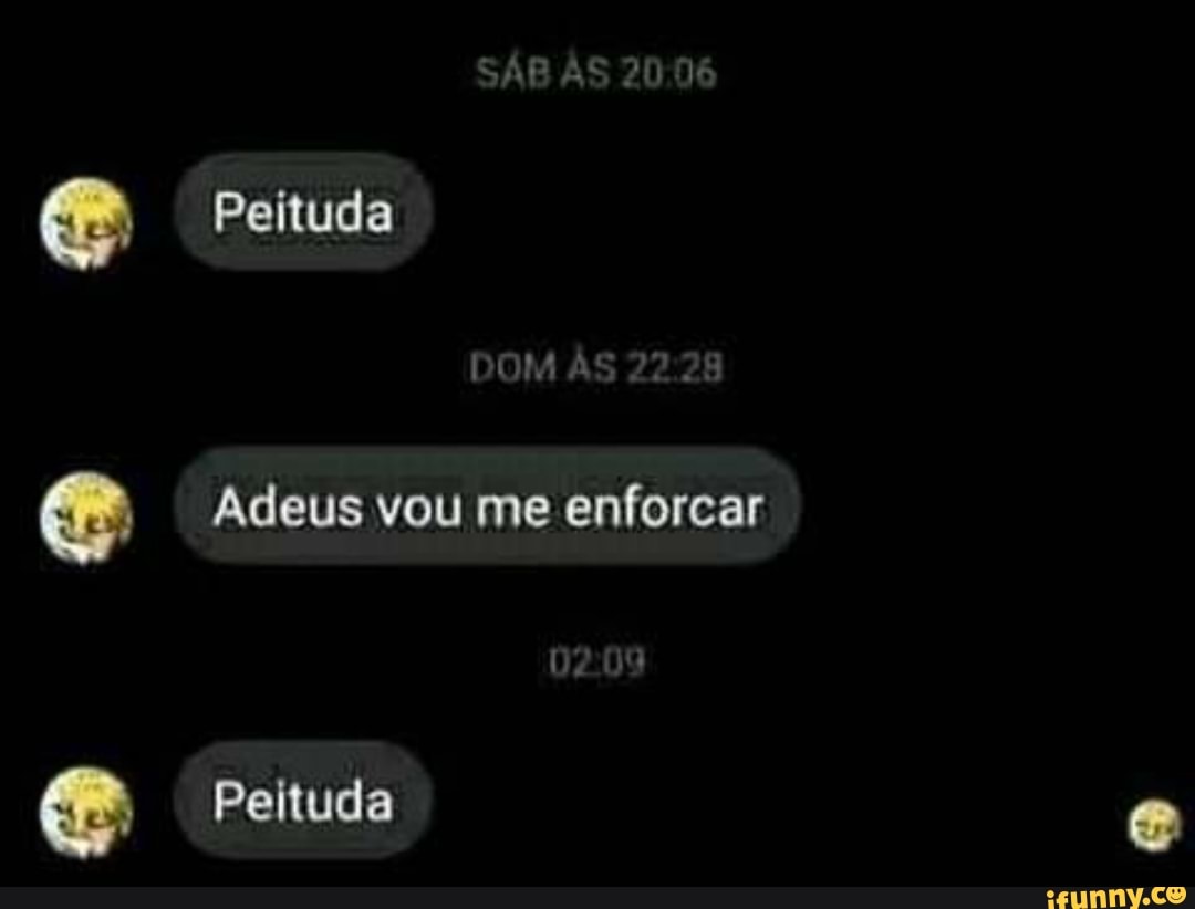 Peituda
DOM Adeus vou me enforcar
Peituda
