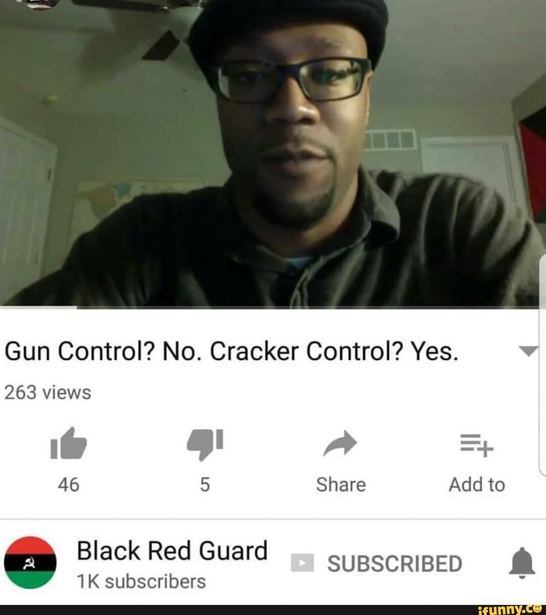 Gun Control? No. Cracker Control? Yes. iFunny