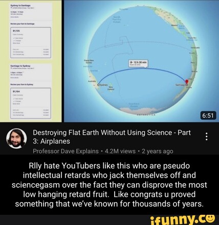 Destroying Flat Earth Without Using Science - Part 3: Airplanes ...