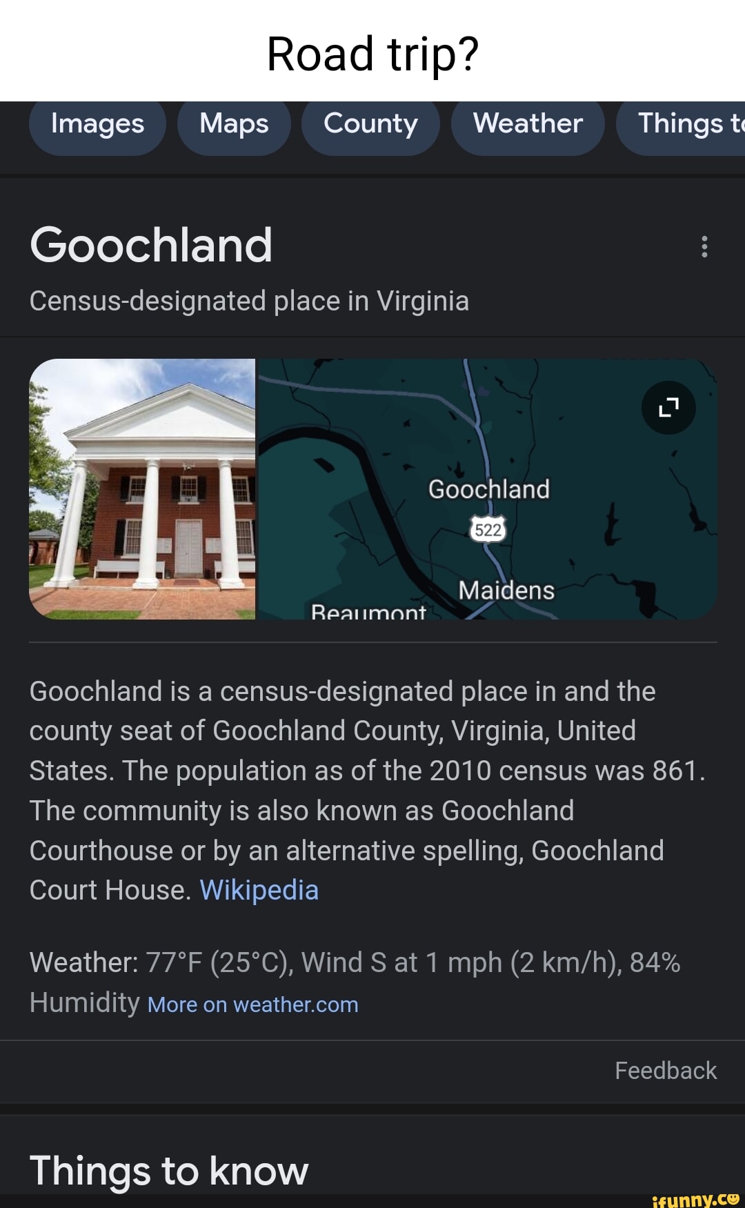 Road trip? Images Maps County Weather Things t Goochland Census ...