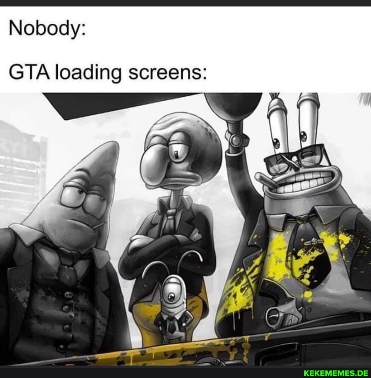 Nobody: GTA loading screens: