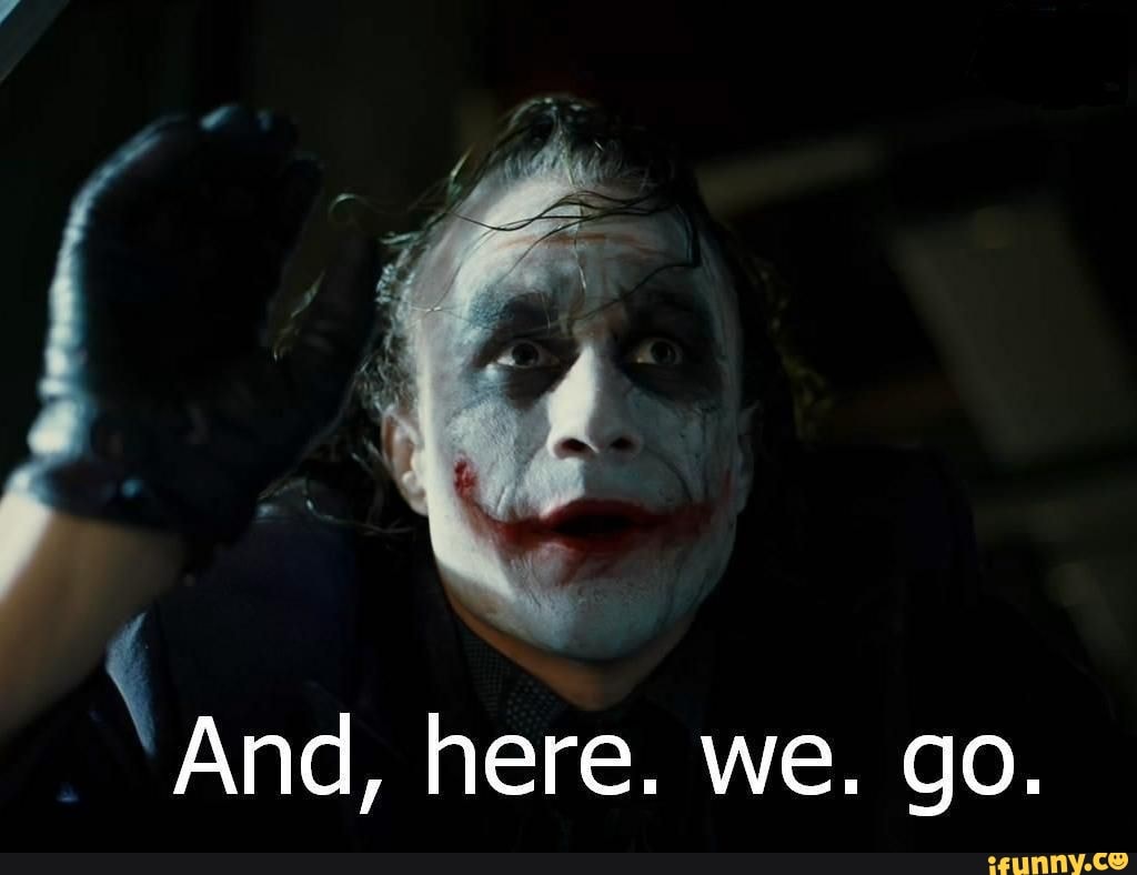 And, here. we. go.