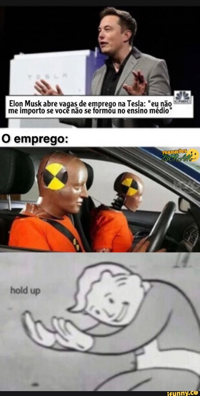 rr
EN
Elon Musk abre vagas de emprego na Tesla: "eu não me importo se você não se formou no ensino médio
emprego:
AS