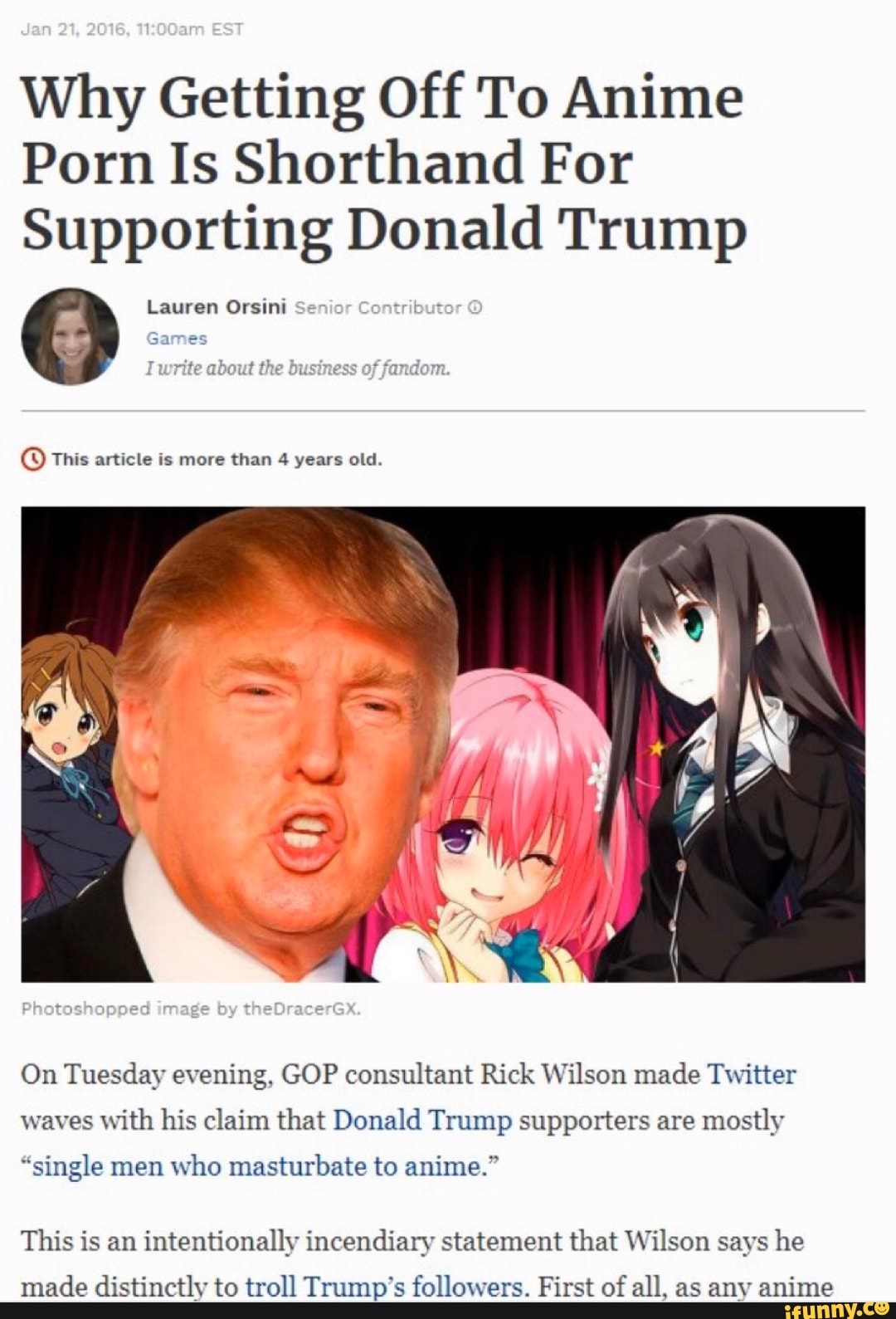 rick wilson twitter on Jan Est Why Getting Off To Anime Porn Is Shorthand For Supporting Donald Trump Lauren Orsini Senior Contribut Games I Write About The Business Of Fandom This Article Is More Than 4