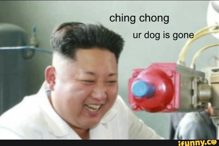 iFunny. ching chong ur dog is gone. 