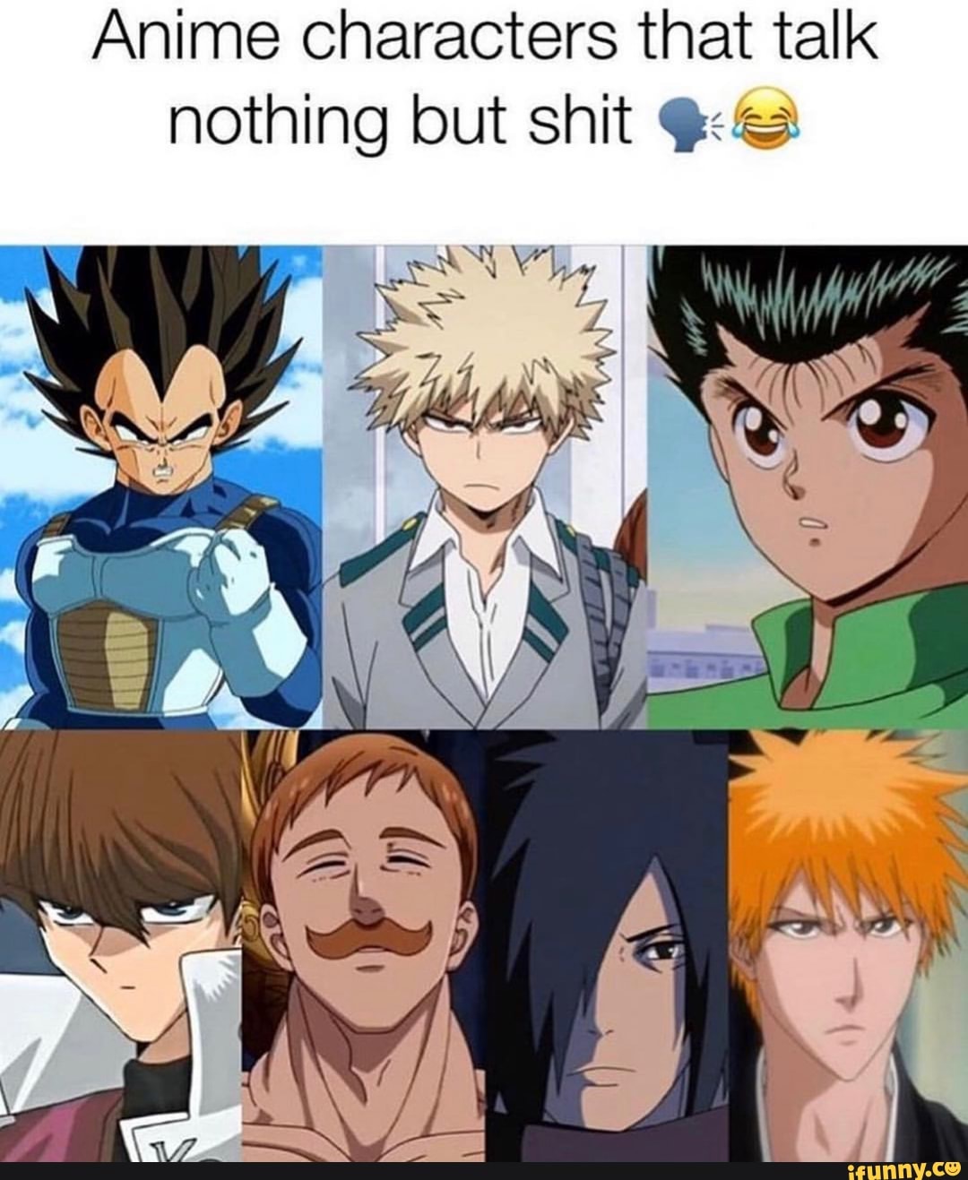 Anime Characters That Talk Nothing But Shit C C Ifunny