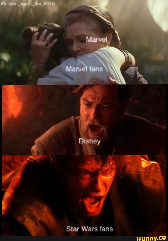 Marvel
Olsney
Star Wars fans