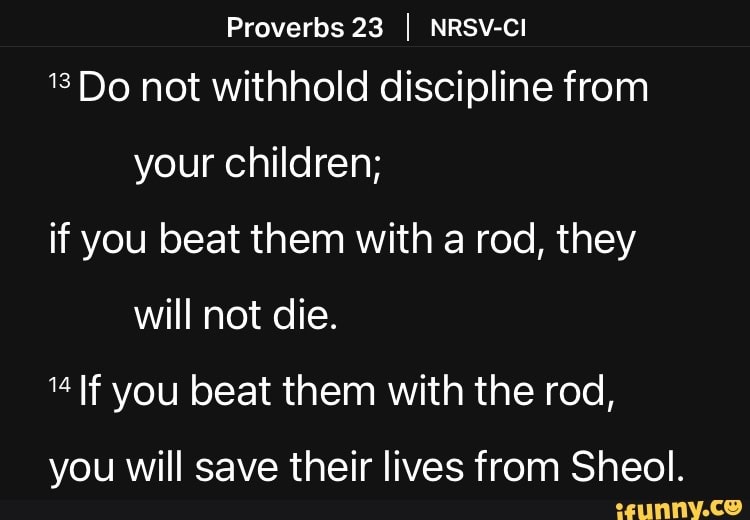 proverbs-23-nrsv-ci-do-not-withhold-discipline-from-your-children-if-you-beat-them-with-a-rod