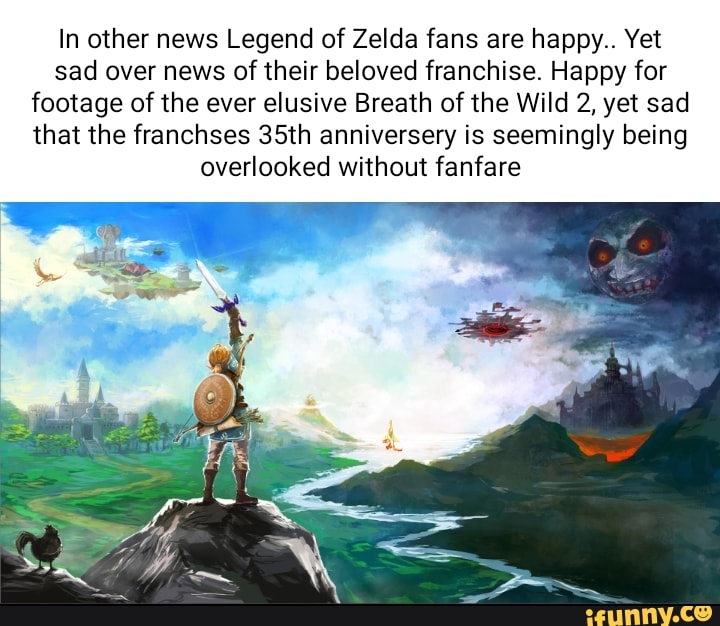 Legends Never Die- Breath of the Wild (Happy 35th, Zelda!) 